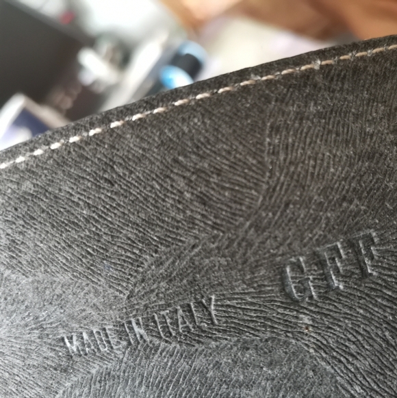 Gian Franco FERRE Italian Leather Black Belt main image 4